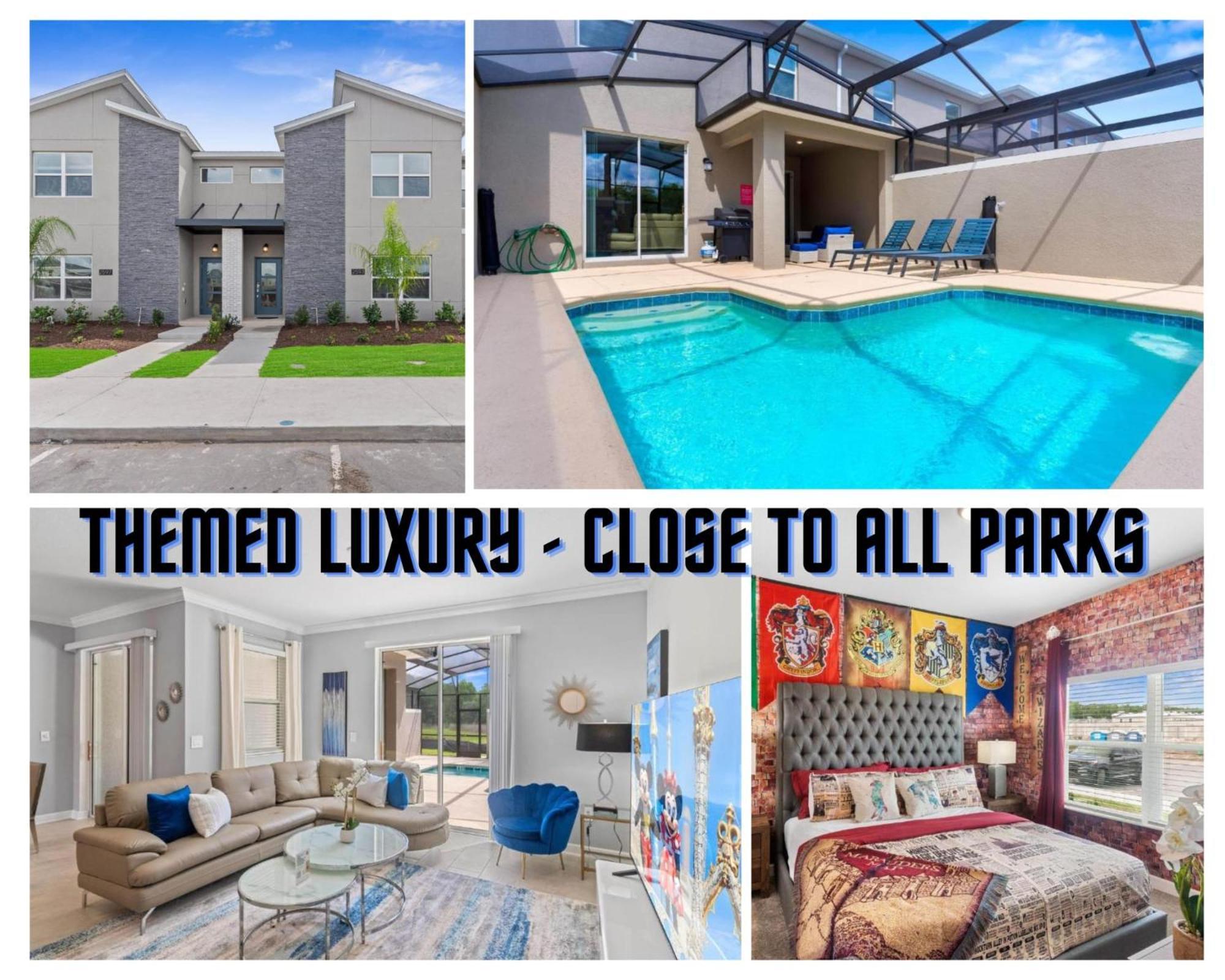 Gorgeous Condo Close To Disney W Private Pool Bbq - Themed Bedrooms Walk To Clubhouse Kissimmee Extérieur photo